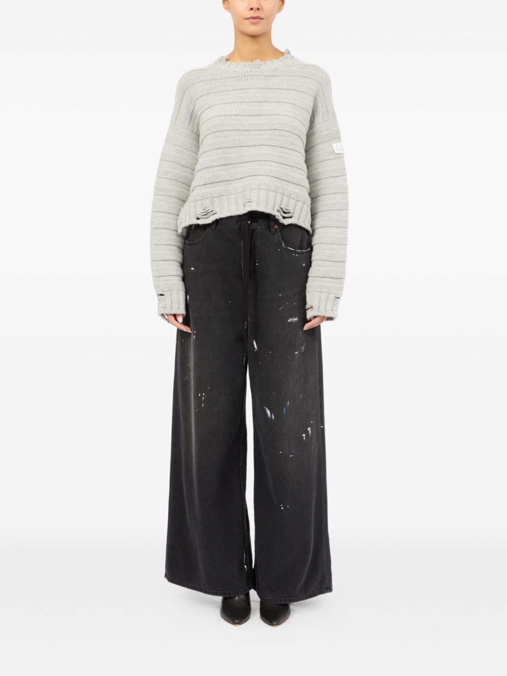 crew neck sweater - 2