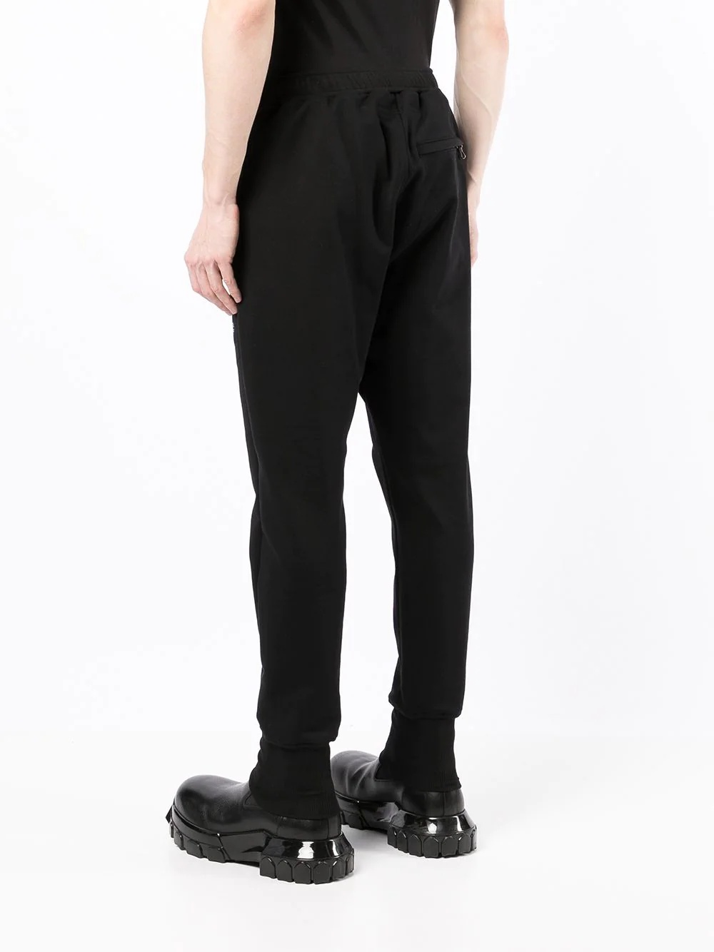 logo-patch track pants - 4