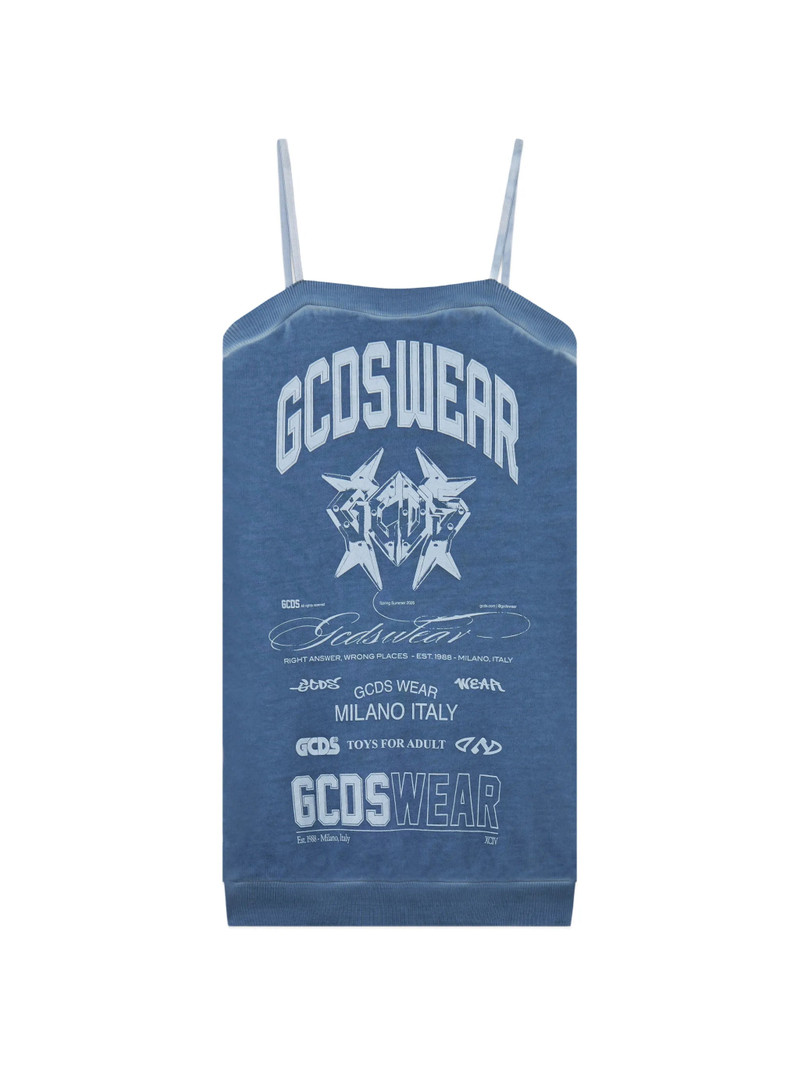 Gcds Printed Mini Dress 1