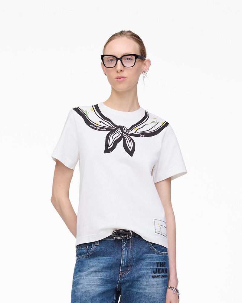 TROMPE L'OEIL SCARF BABY TEE 1