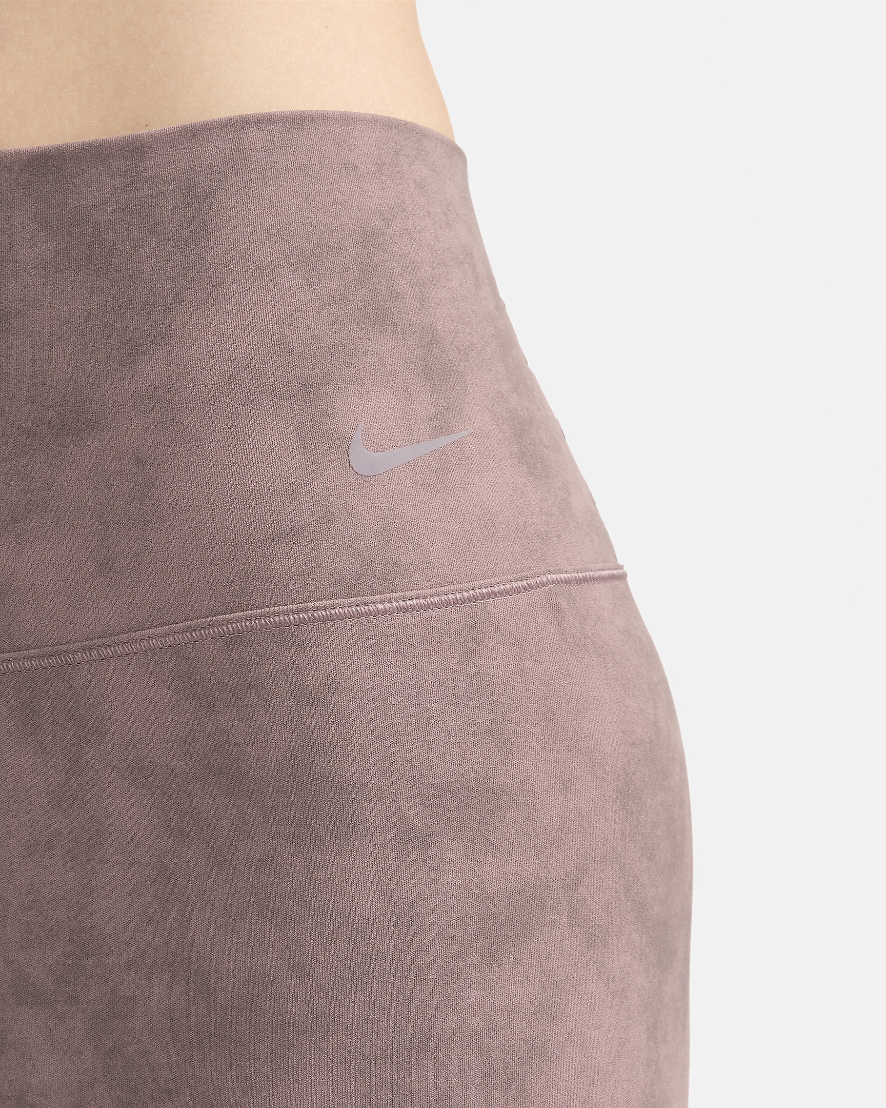 Nike Women's Zenvy Tie-Dye Gentle-Support High-Waisted 8" Biker Shorts - 5