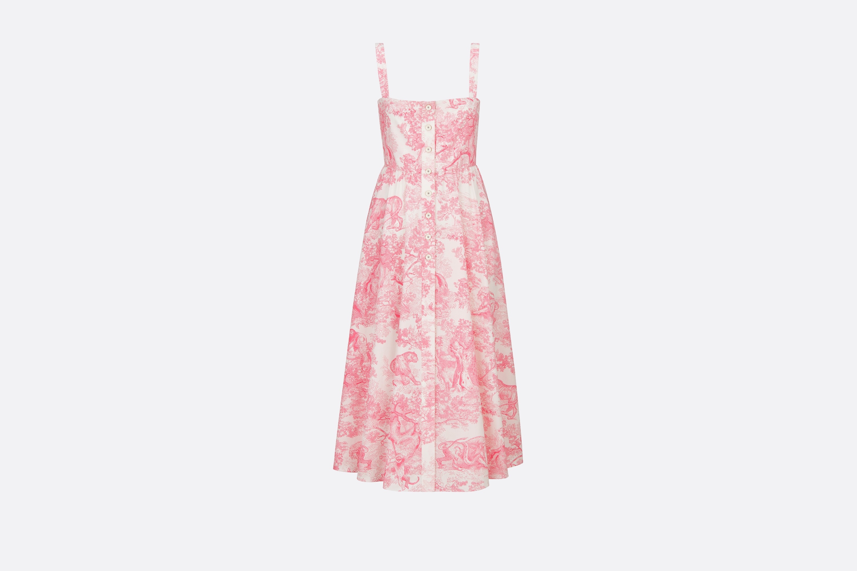 Dioriviera Flared Mid-Length Dress - 1