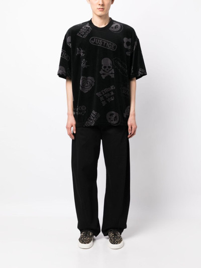 mastermind JAPAN skull-print round-neck T-shirt outlook