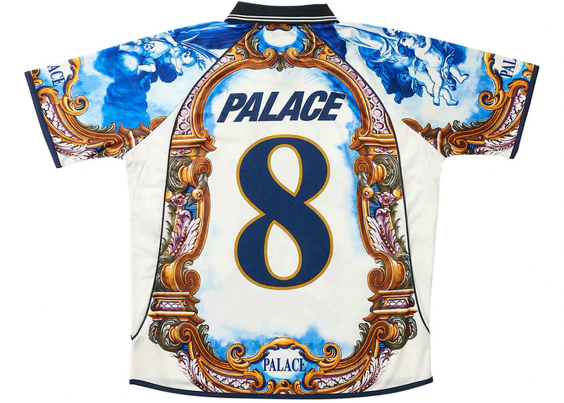 PALACE Palace Holy Grail Jersey Navy outlook