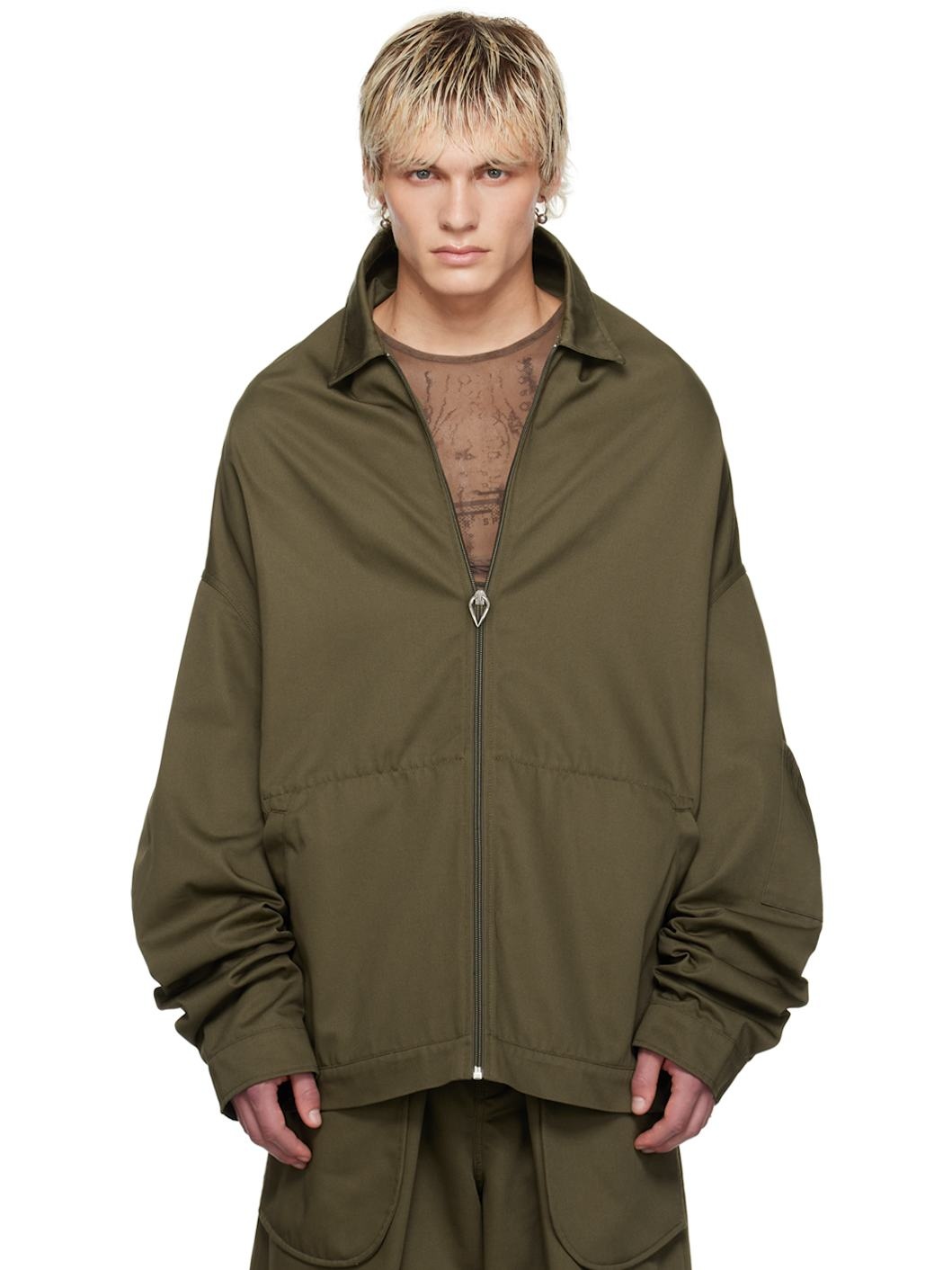 Khaki Shayne Oliver Edition Jacket - 1