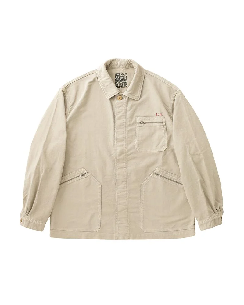 ECLAIR COVERALL G.CORDS BEIGE - 1