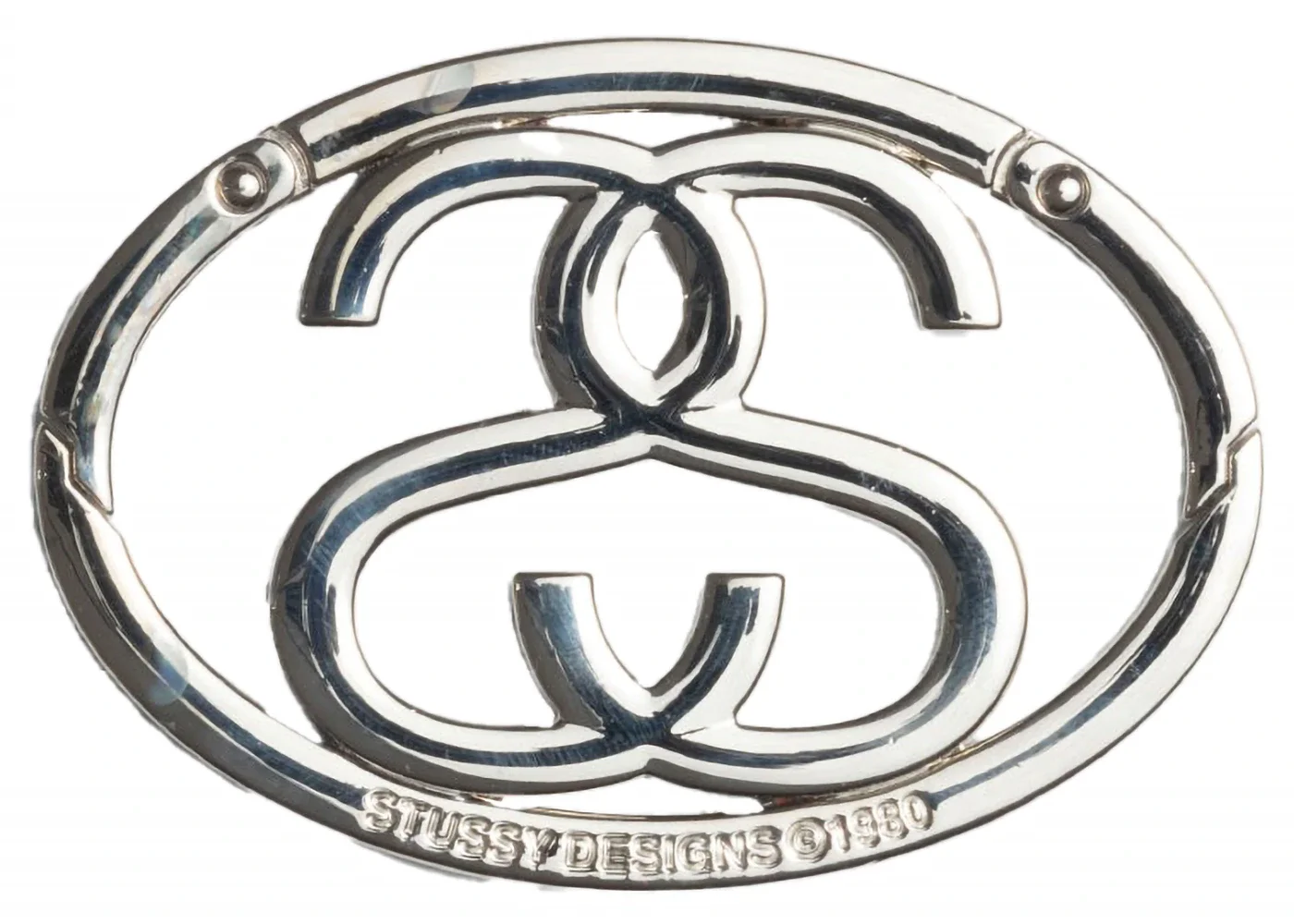 Stussy SS Link Carabiner Silver - 1