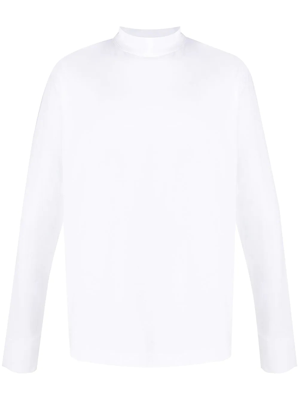 roll-neck fitted jumper - 1