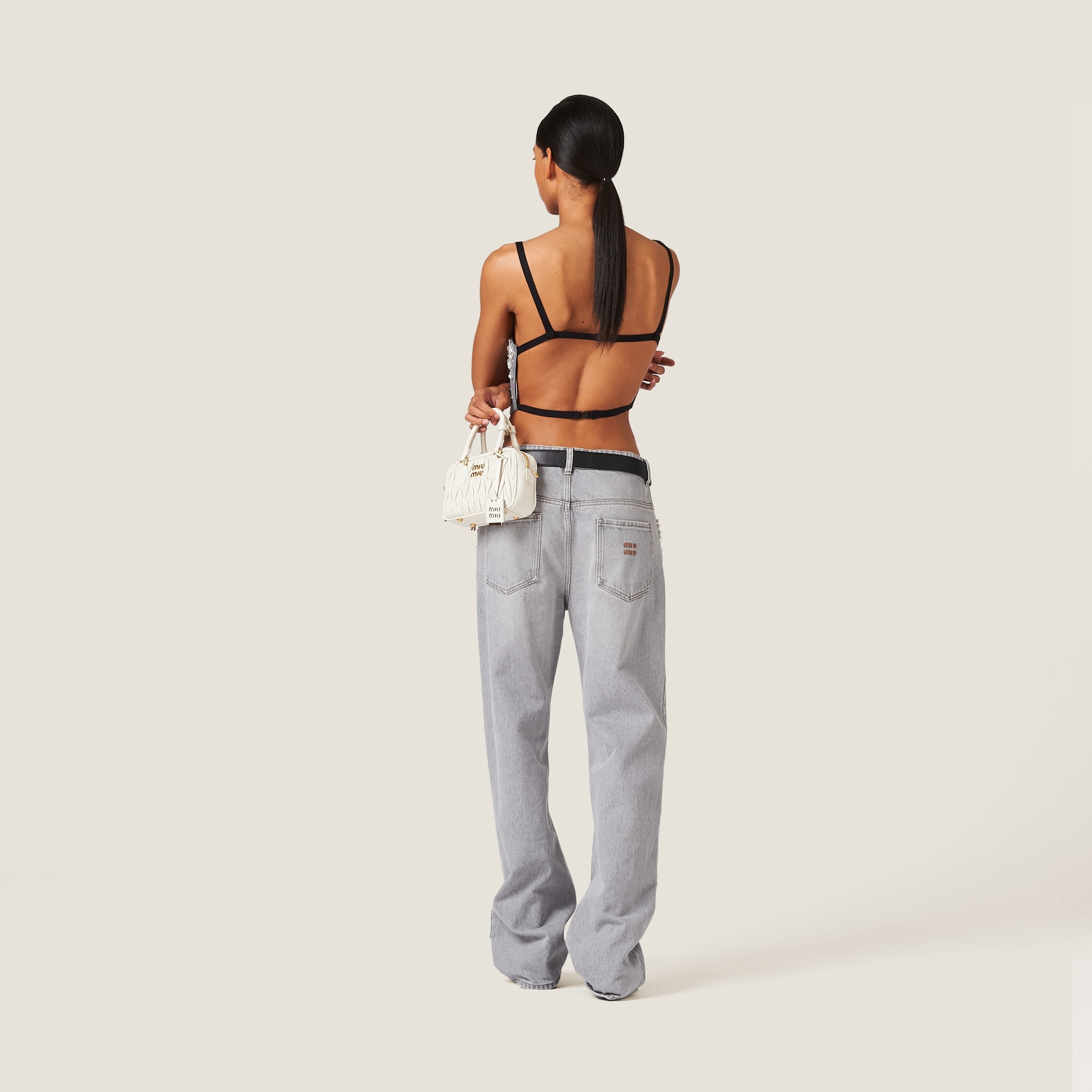 パンツ miu miu denim pants Miu Miu Denim pants | REVERSIBLE