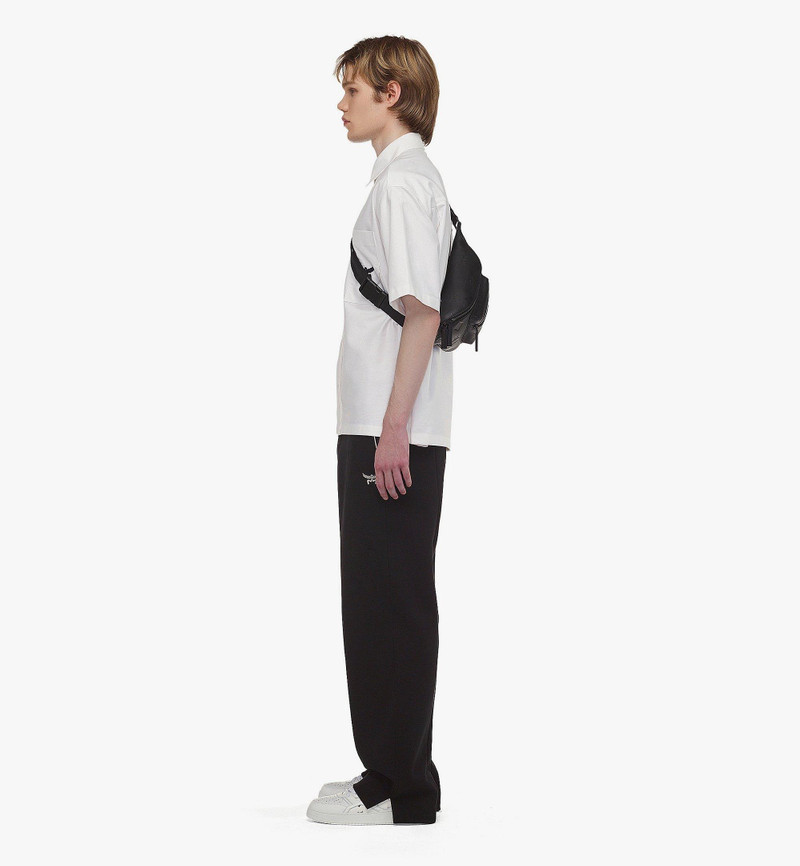 Fursten Belt Bag in Maxi Monogram Leather 5