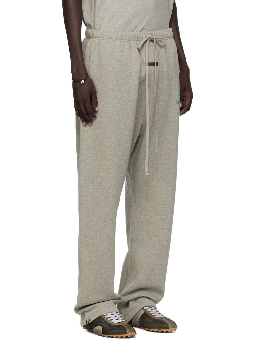 Gray Relaxed Fleece Sweatpants - 2