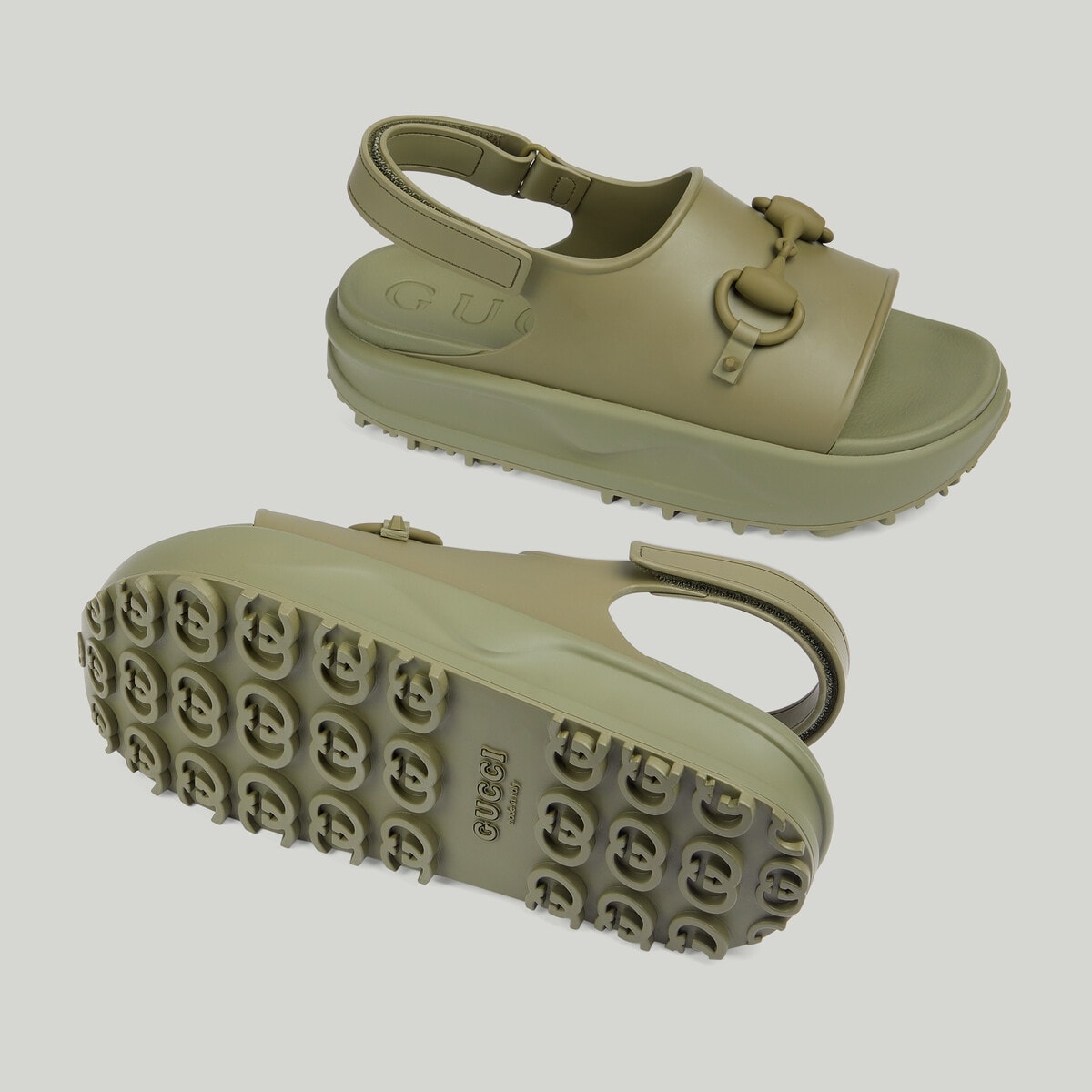 Men's Horsebit flatform sandal - 5