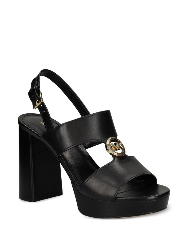 MICHAEL KORS Erin buckle logo sandals outlook