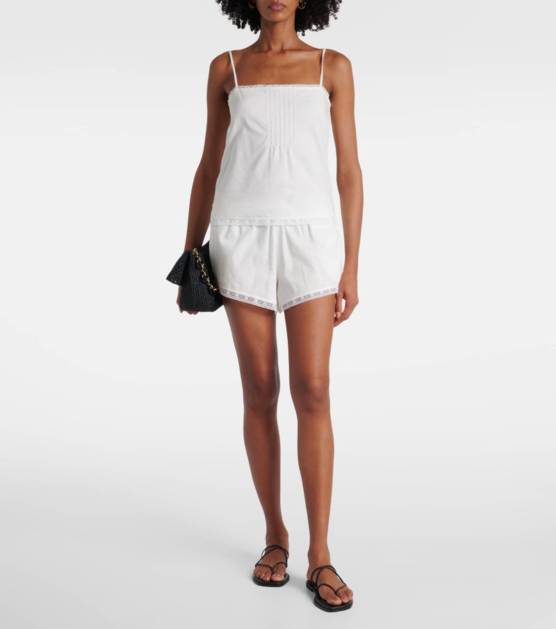 FAITHFULL Denise cotton voile shorts outlook