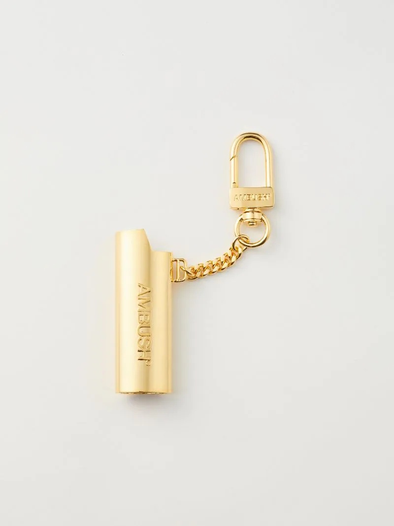 SS21 LOGO LIGHTER CASE KEY CHAIN L - 1