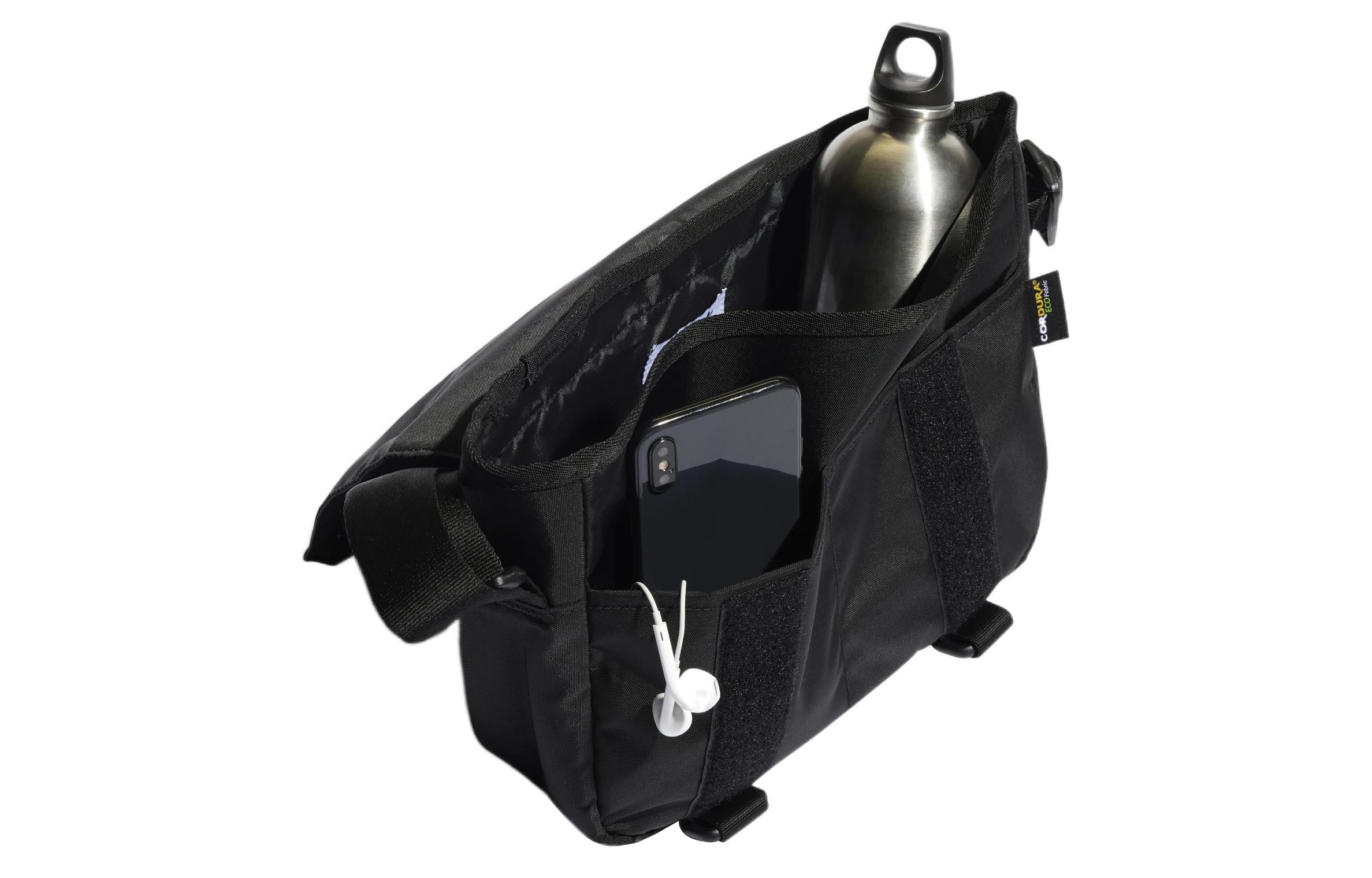 adidas Adicolor Contempo Utility Messenger Bag Small 'Black' HL6697 - 4