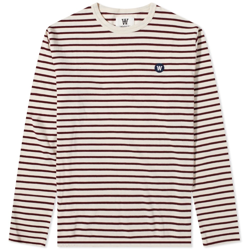 Wood Wood Long Sleeve Mel Striped Tee - 1