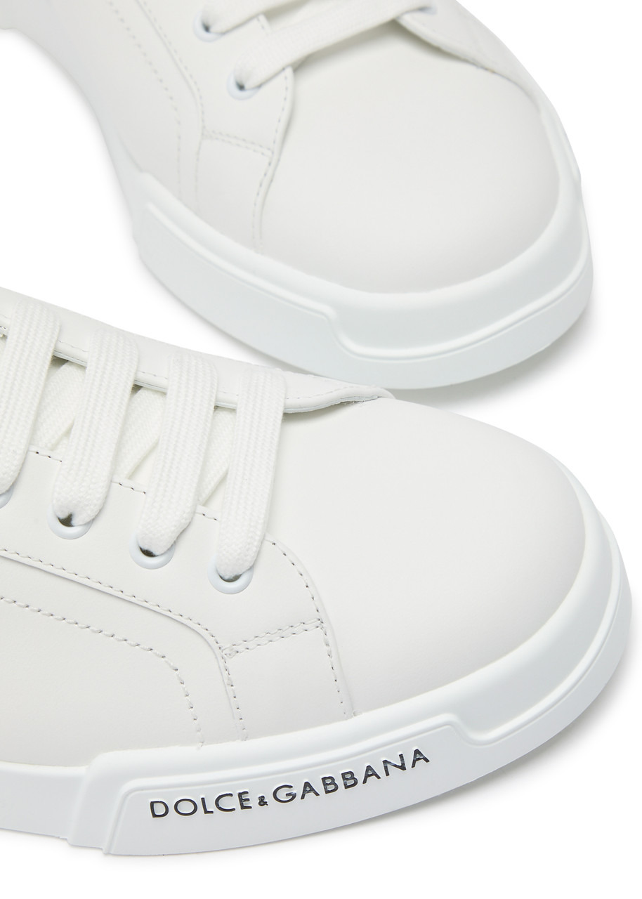 Dolce & Gabbana Portofino Leather Sneakers - 3