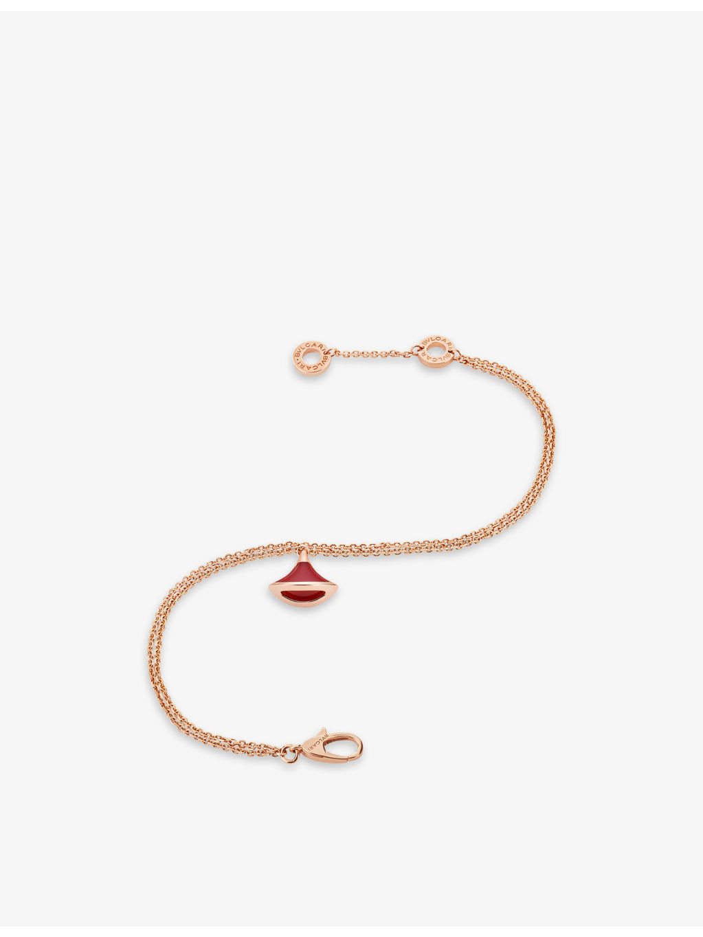 Divas Dream 18ct rose-gold and carnelian bracelet - 3