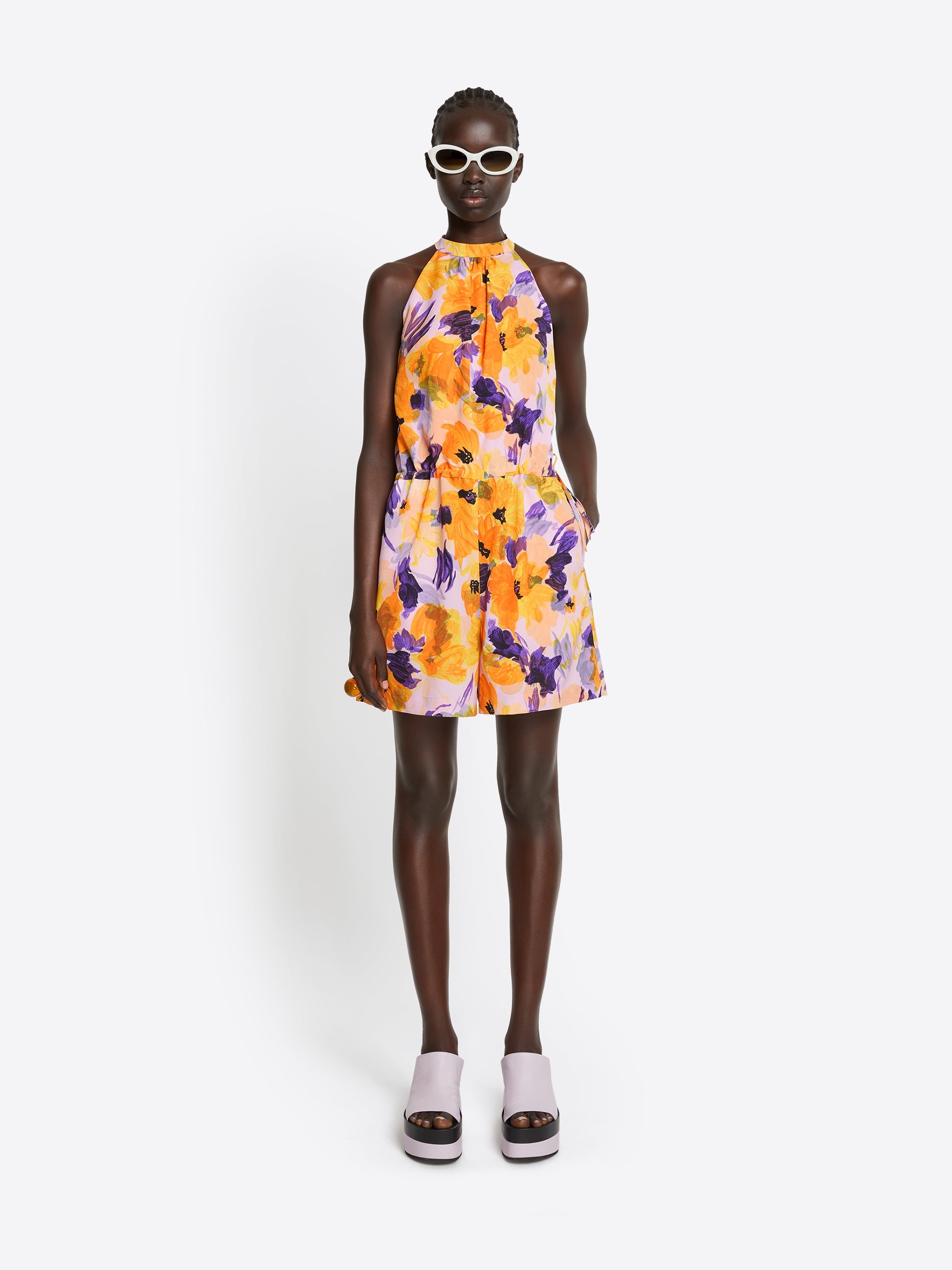 HALTERNECK PLAYSUIT - 2