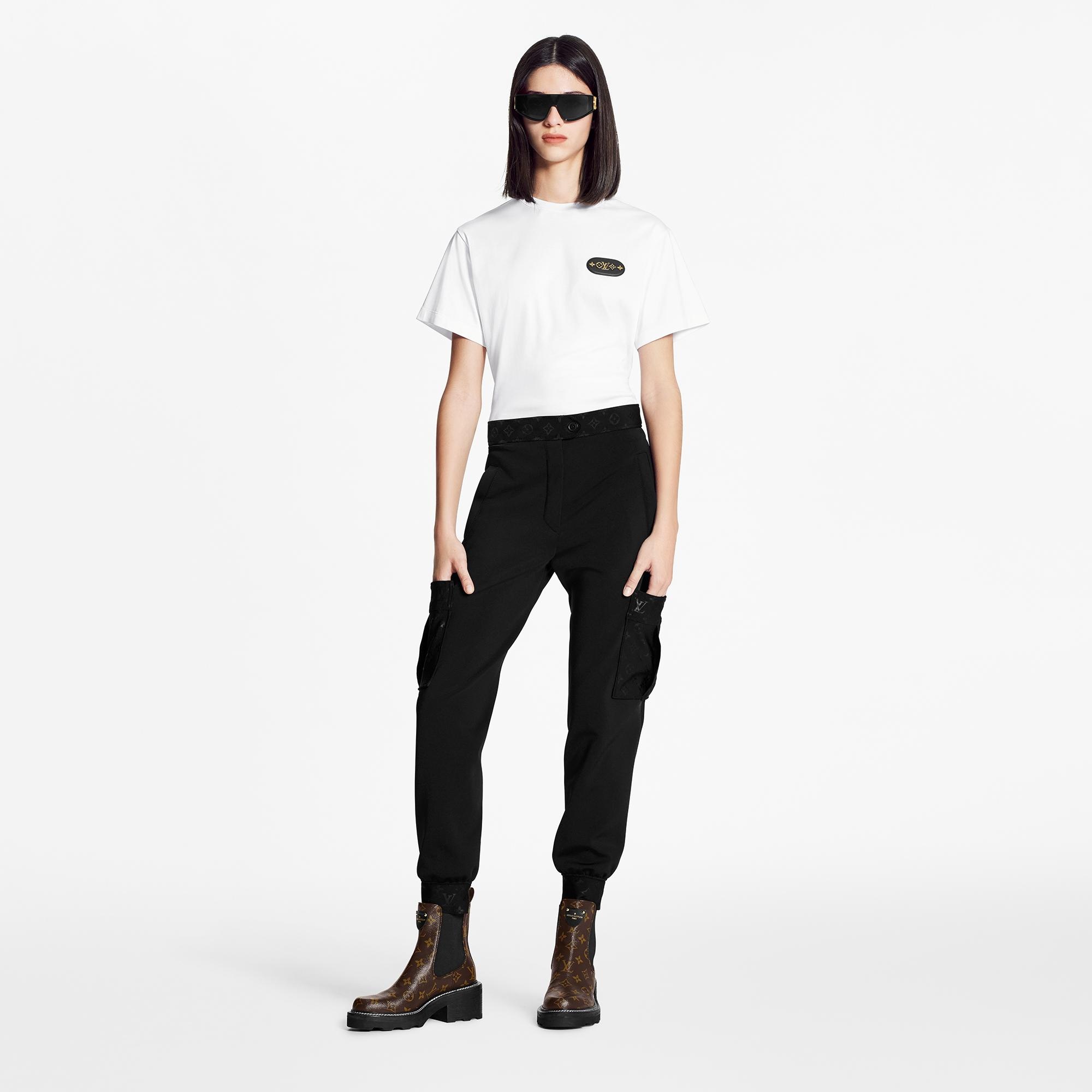 Monogram Detail Cargo Pants - 2