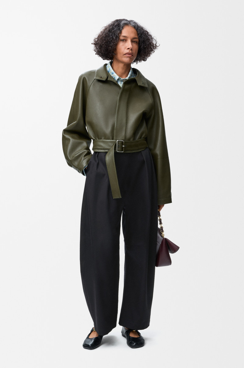 Loewe Short trench in nappa lambskin outlook