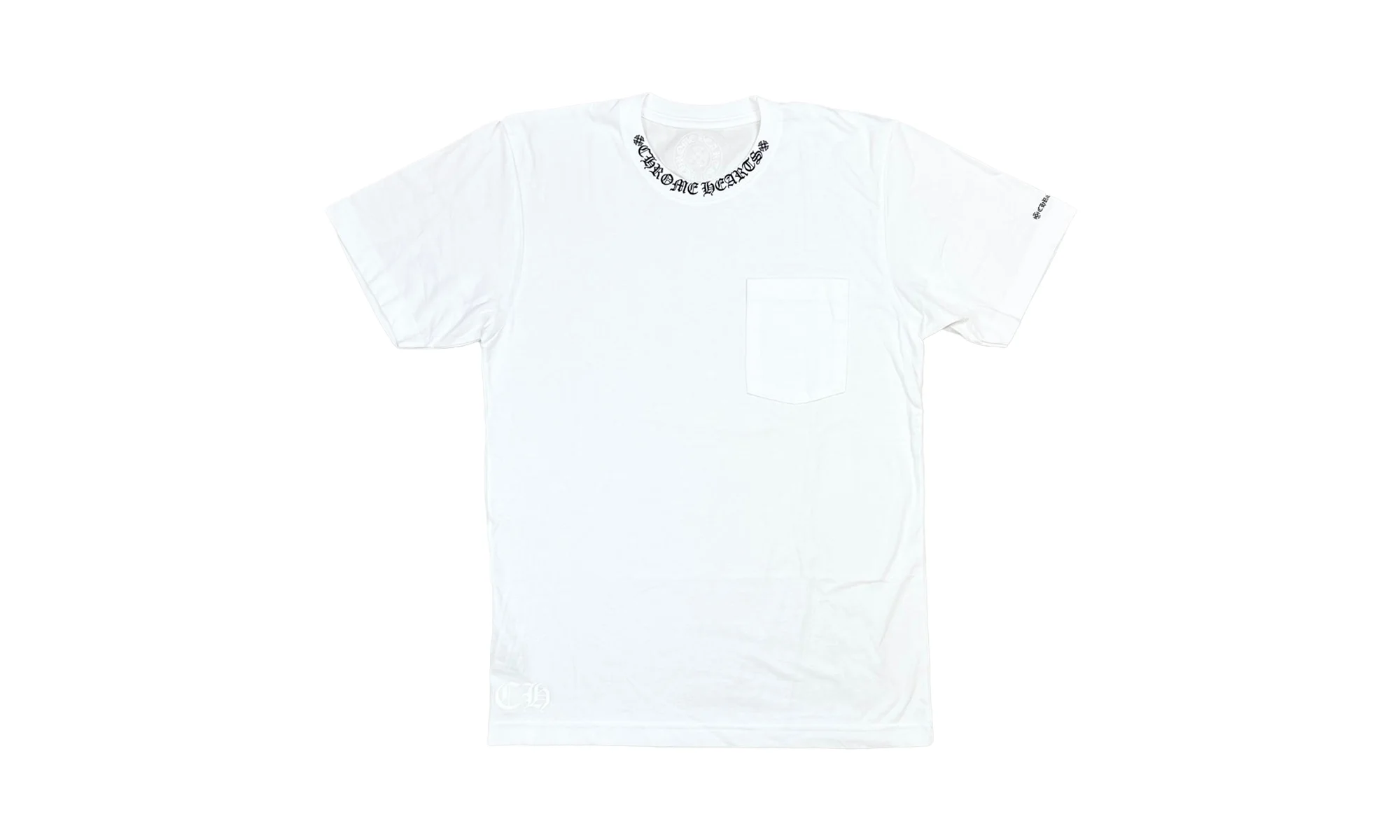 Neck Logo T-shirt "White" CHRM0015 - 1