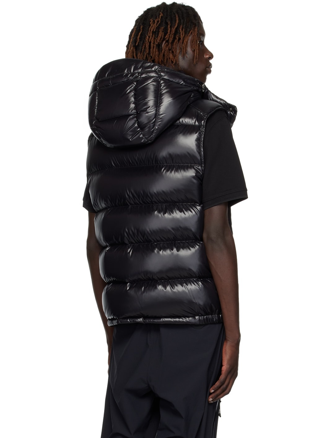 Black Bormes Down Vest - 3