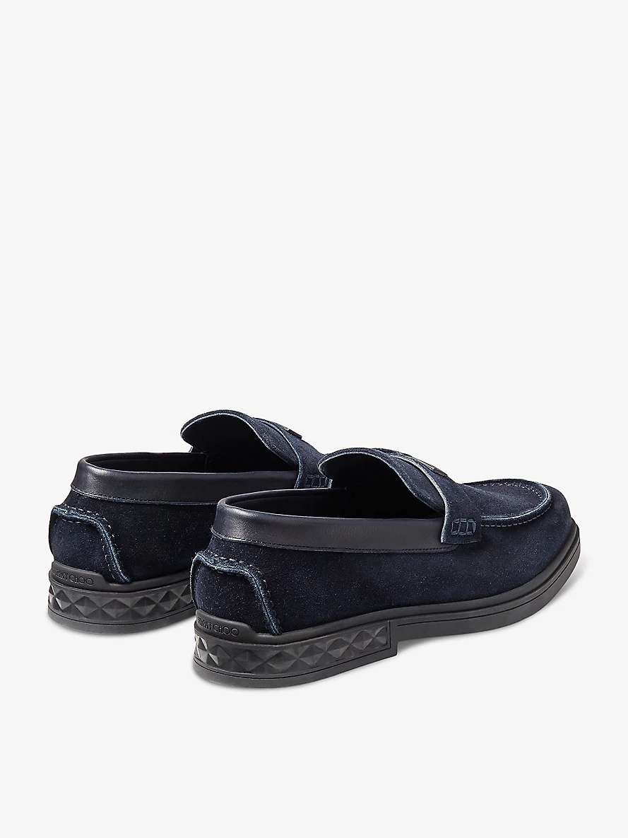 Josh Driver reverse-suede loafers - 4