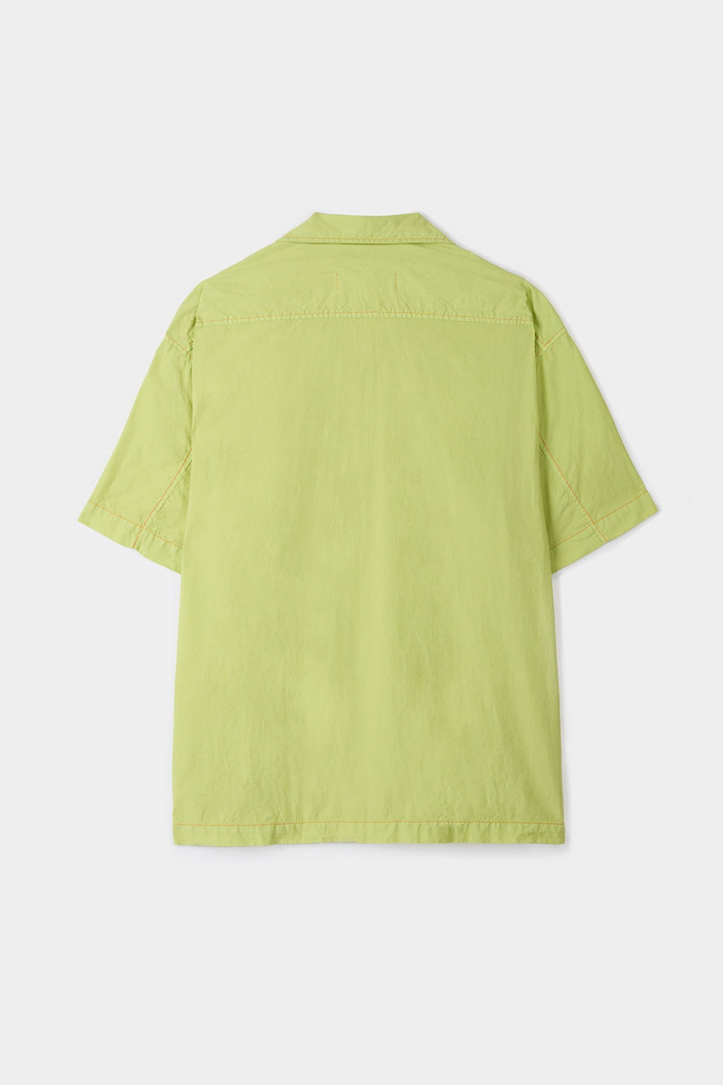 SUNNEI SHORT SLEEVE SHIRT / apple green outlook