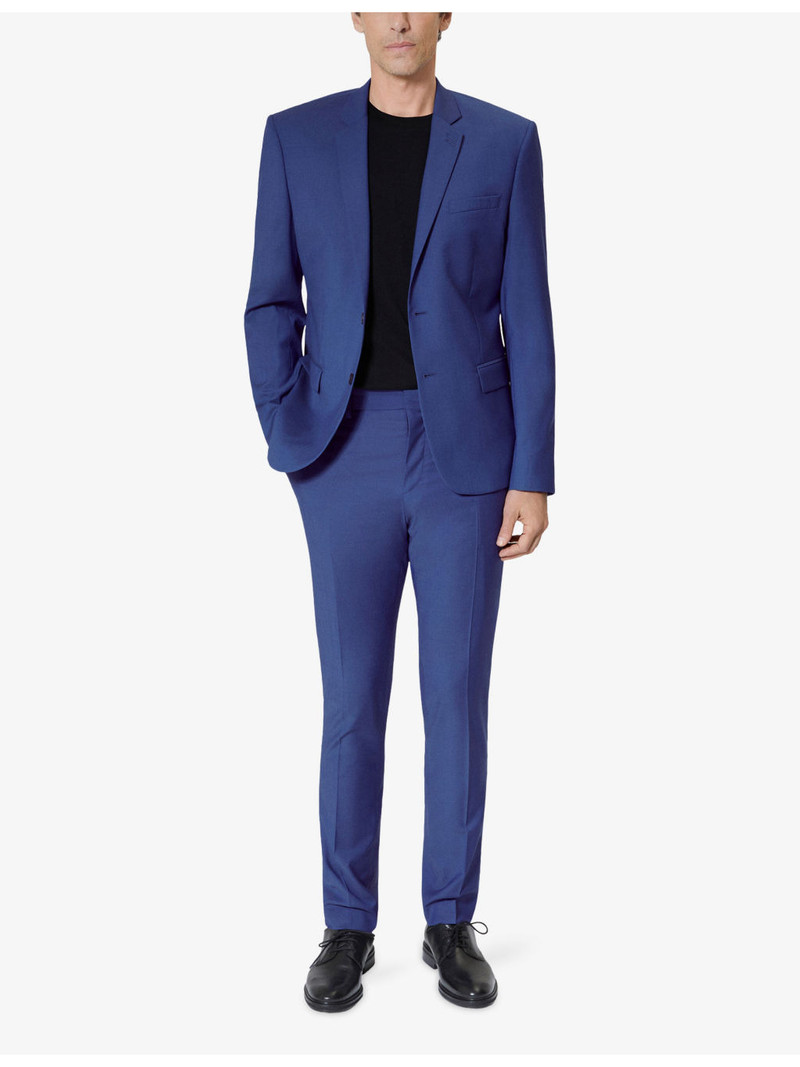 The Kooples Single-Breasted Notch-Lapel Wool Blazer outlook