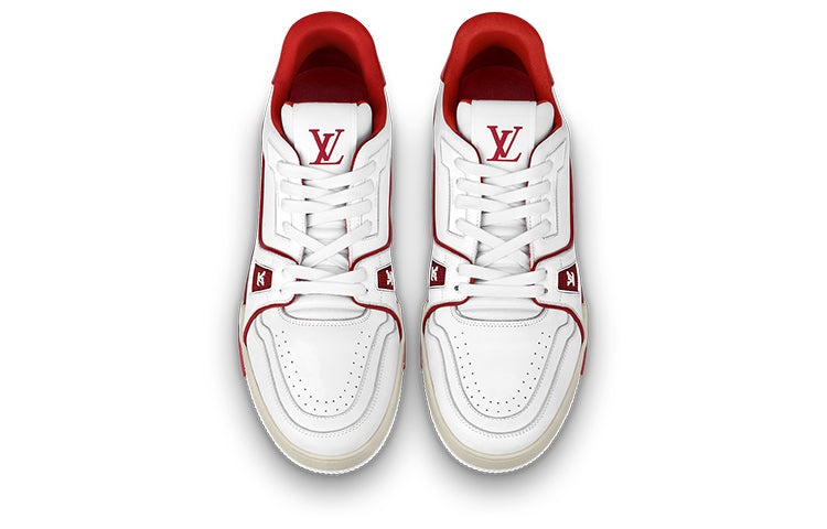 LOUIS VUITTON Trainers 'White Red' 1A8ZPR - 2