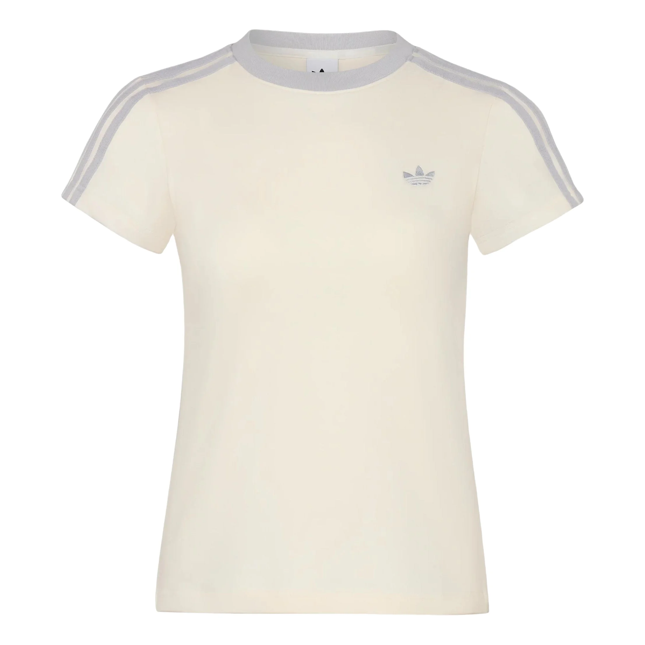 (WMNS) adidas Tailored Cali T-Shirt Asia Sizing 'Chalk White' KT7790 - 1