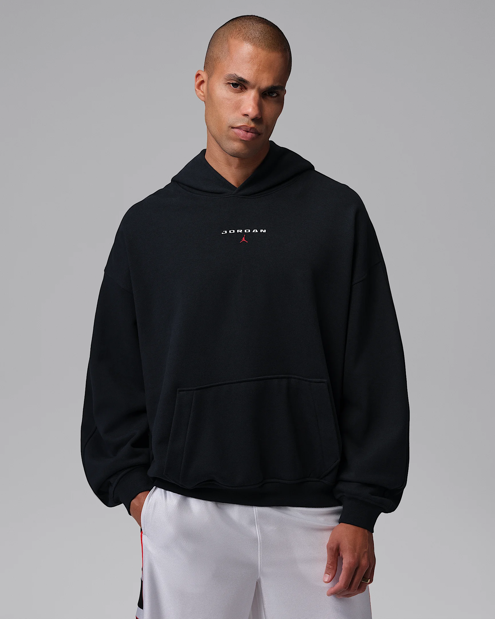 Jordan Flight Fleece Men's Oversized Pullover Hoodie - 1