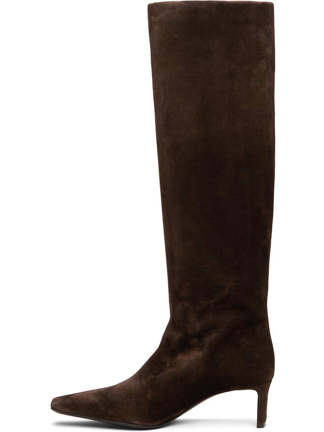 Brown Ona Knee-High Tall Boots - 3