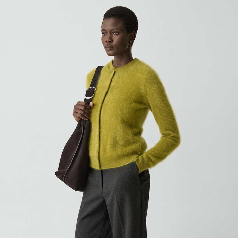 Brushed Cardigan in Airy Cashmere 3