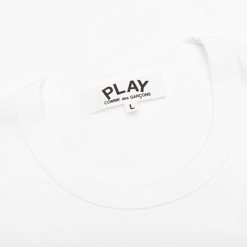 WOMEN'S EMBLEM LONG SLEEVE T-SHIRT - WHITE - 4