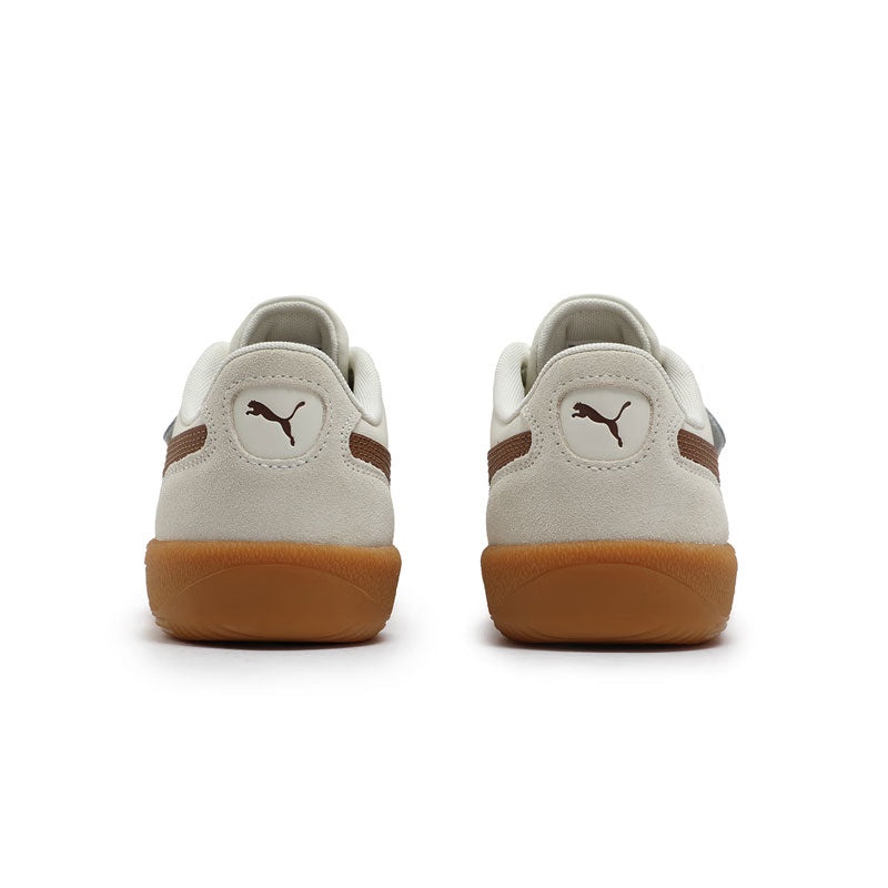 (WMNS) PUMA Palermo Wide Lace SD 'Frosted Ivory Brown Mushroom' 402109-03 - 4