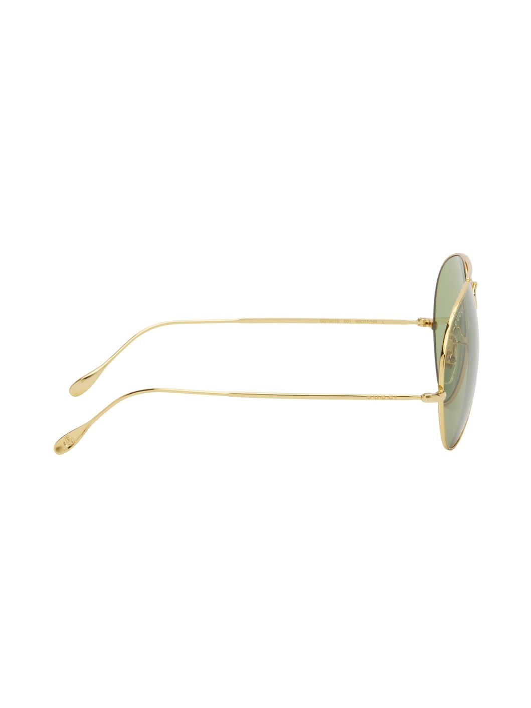 Gold Aviator Sunglasses - 2