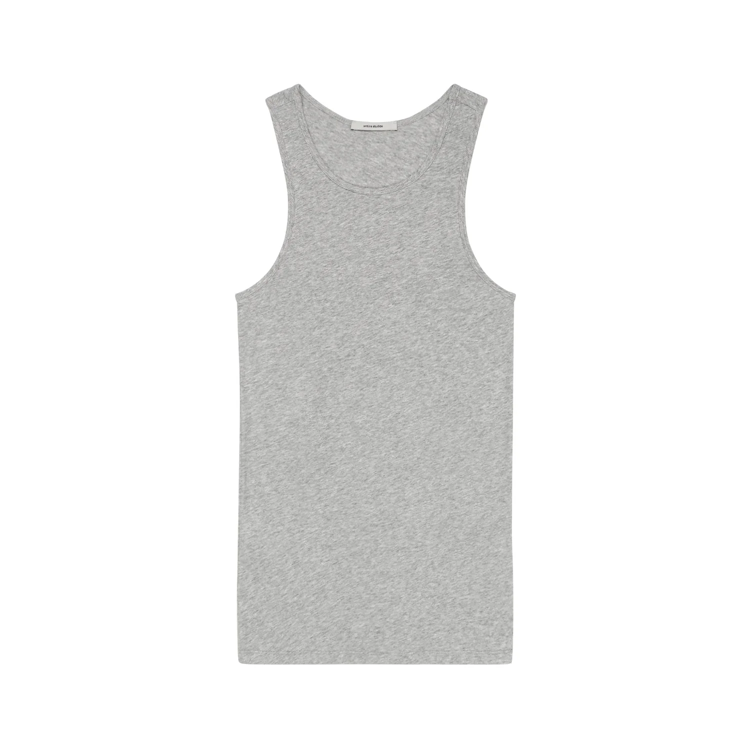 MUSCLE TANK TOP GREY MARLE - 1