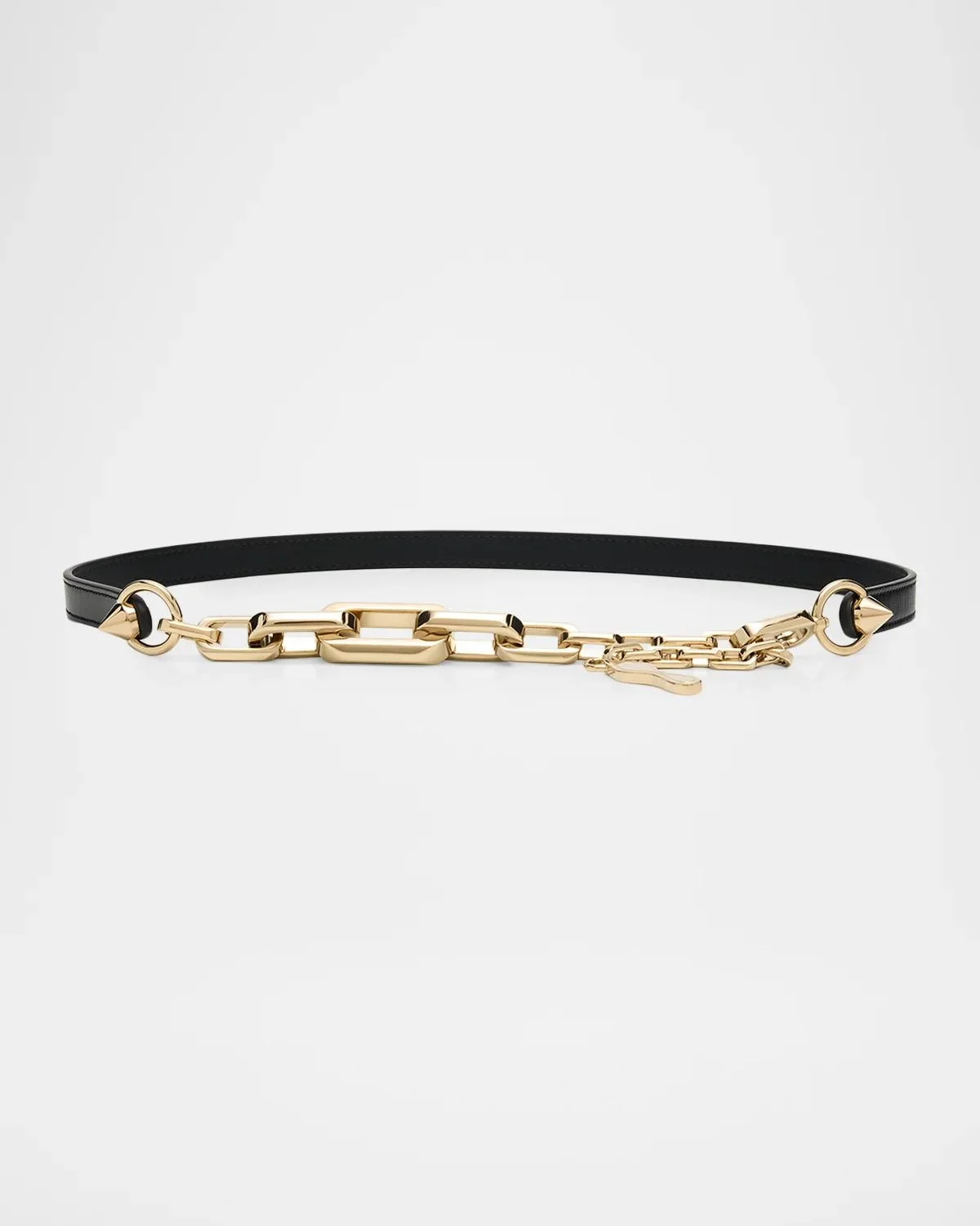 Eva Chain Leather Belt - 1