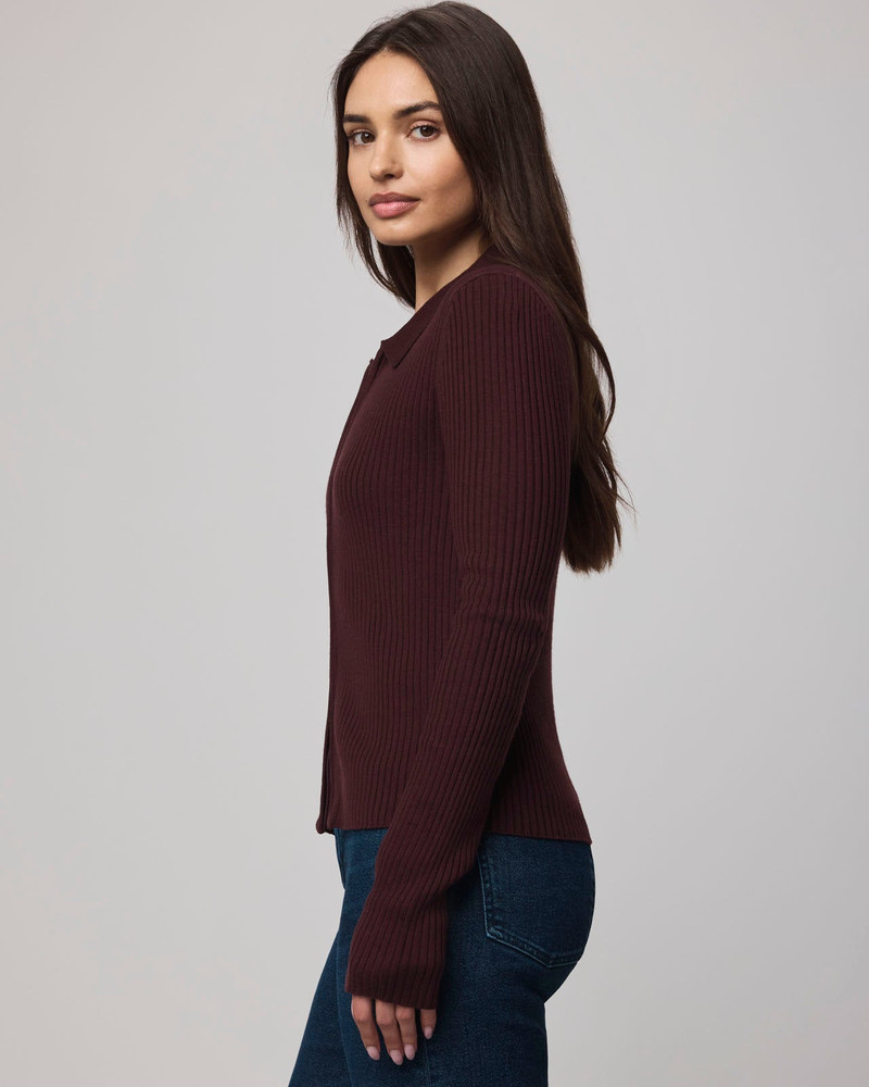 Georgie Cashblend Two-Way Zip Sweater 6