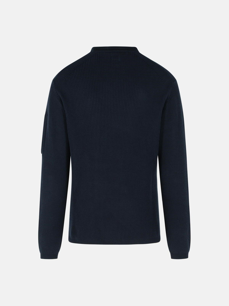 C.P. Company BLUE COTTON SWEATER outlook