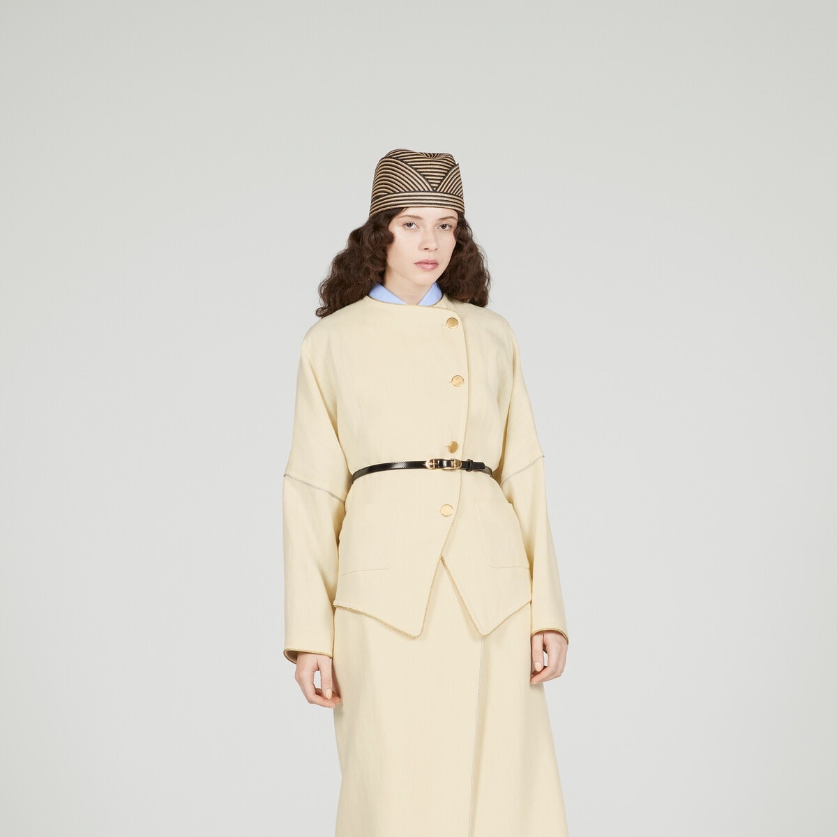 Linen canvas jacket - 7