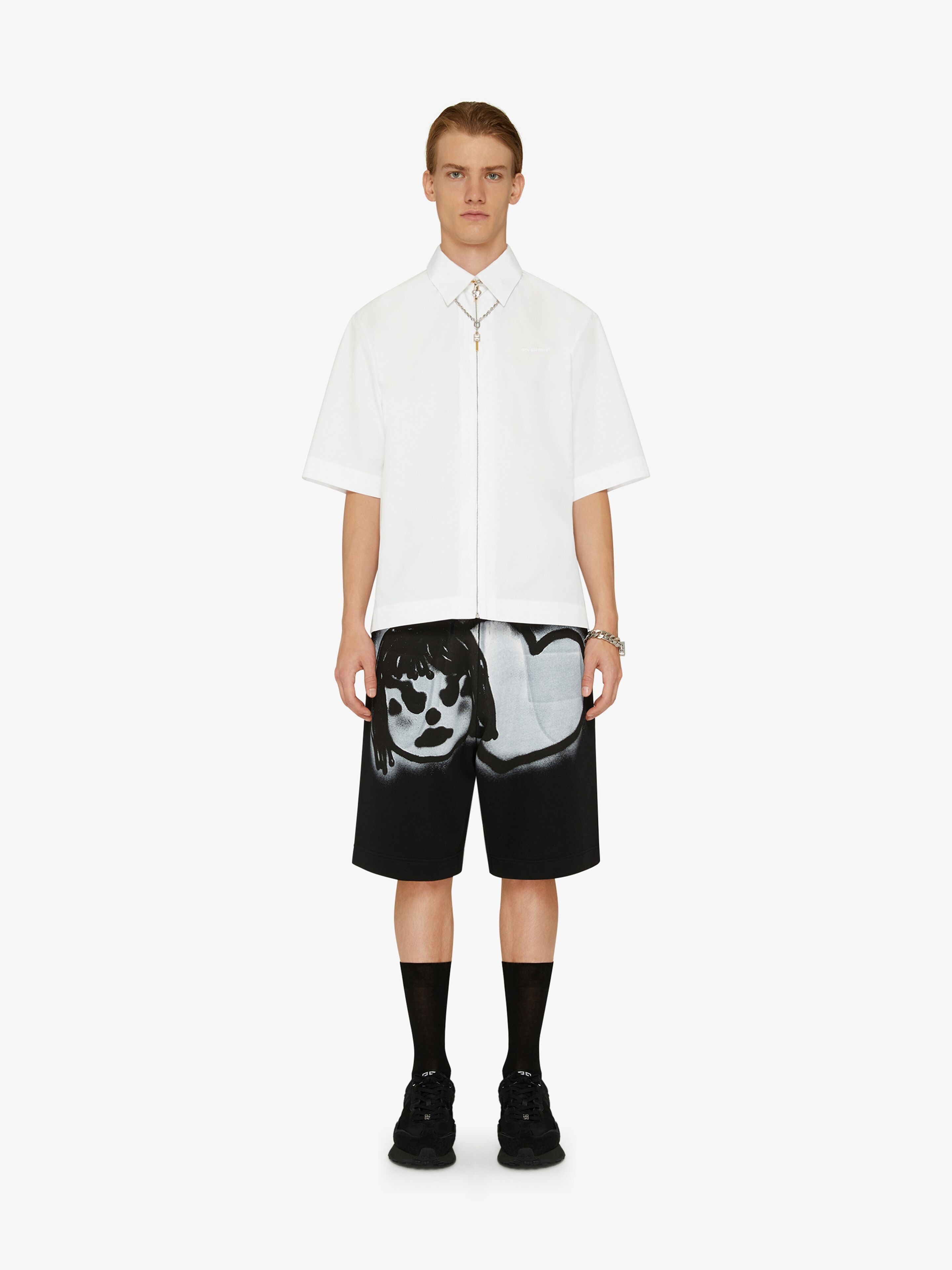 GIVENCHY ZIPPED SHIRT - 2