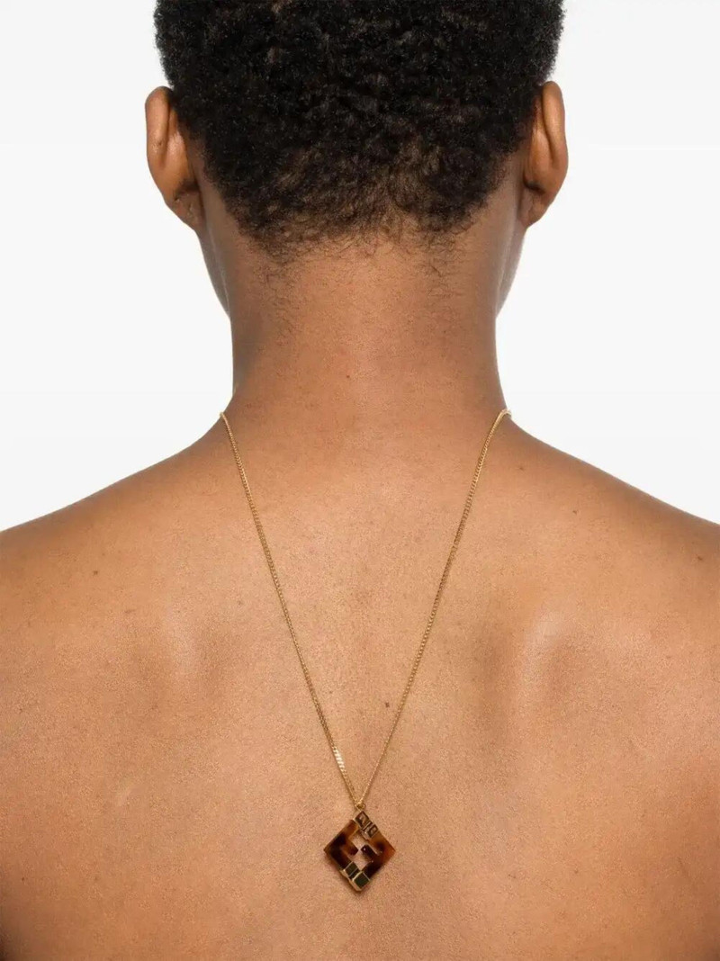 FENDI FF-pendant necklace outlook