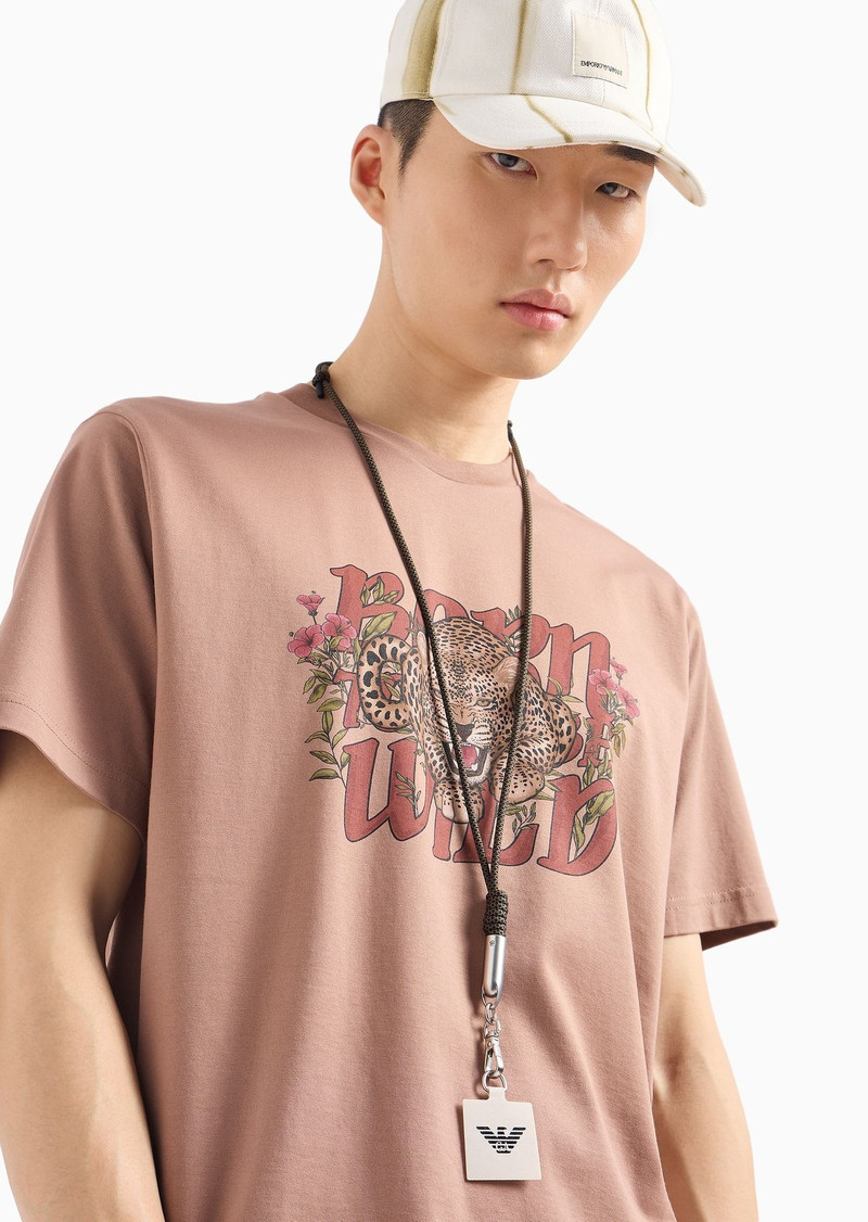 Emporio Armani Sustainability Values Capsule Collection cord mobile phone holder strap 4