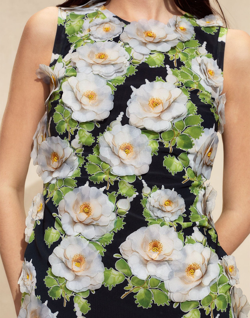 Cornelia Appliqué Mini Dress 7