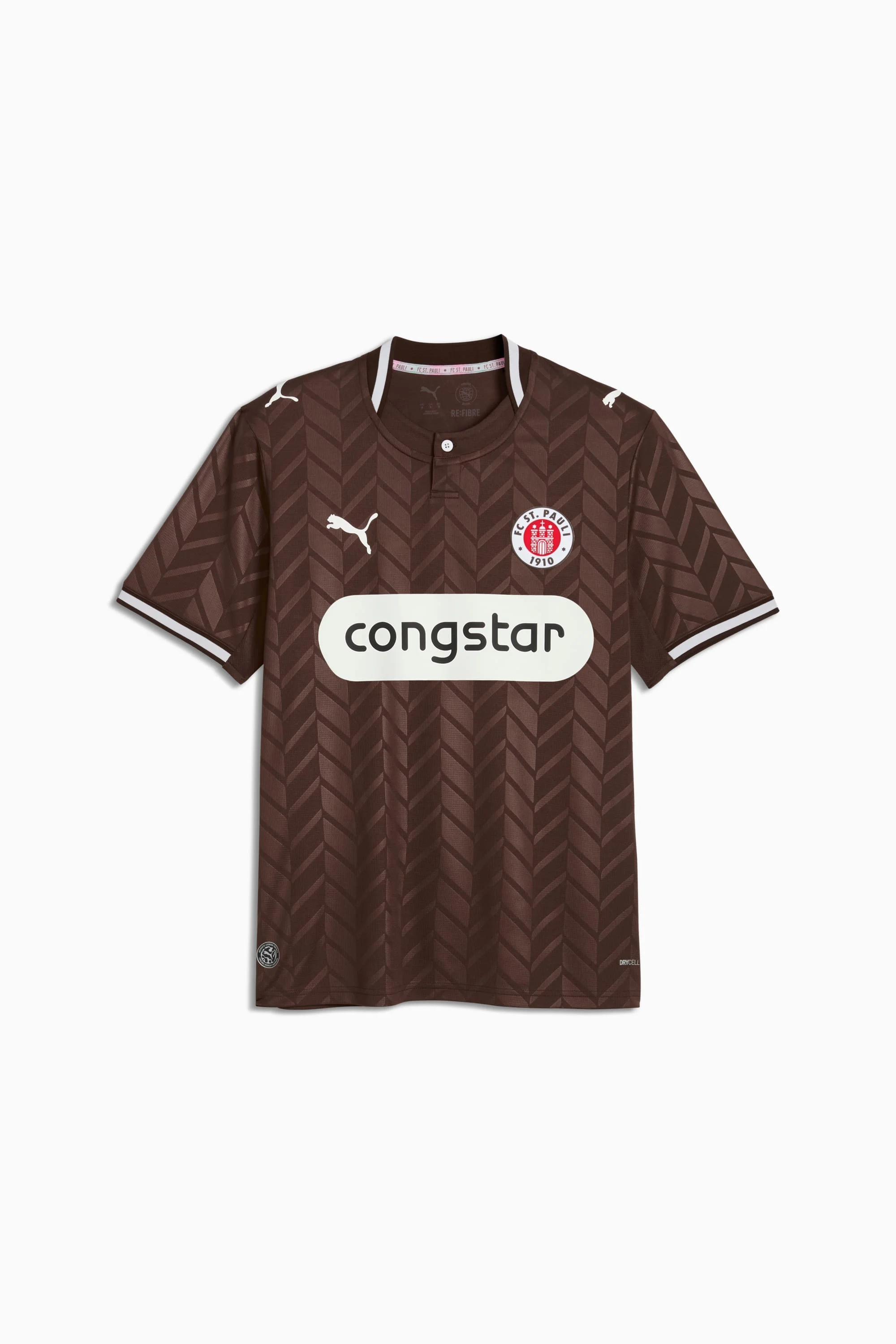Sankt Pauli F.C. Home Men's Soccer Jersey - 1