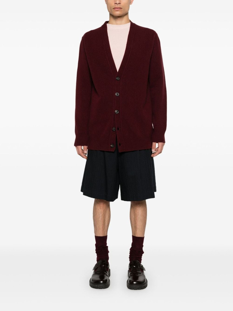 Maison Margiela washed wool cardigan outlook